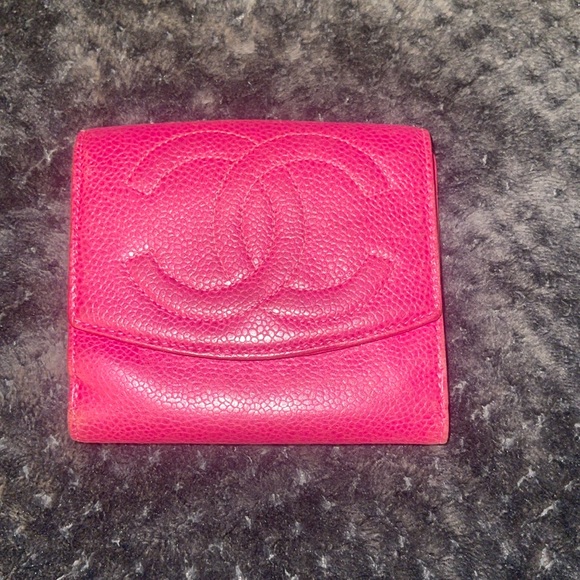 Chanel Pink Wallet - Picture 1 of 9